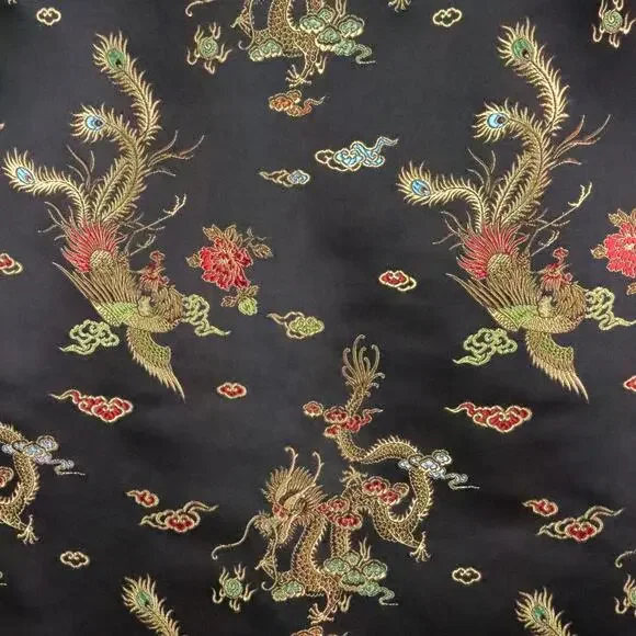 Karen Kane InStyle Women’s 10 Y2K Dragon Brocade Beaded Pencil Skirt - Picture 2 of 9